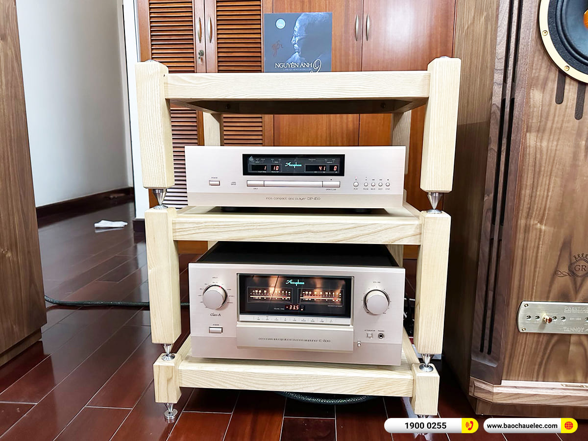 Lắp đặt d&agrave;n nghe nhạc Hi-end Tannoy gần 645tr cho anh Thanh ở TPHCM