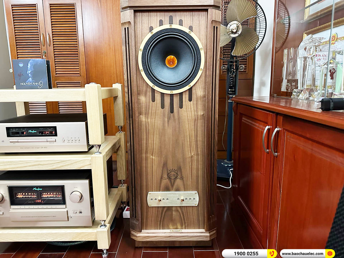 Lắp đặt d&agrave;n nghe nhạc Hi-end Tannoy gần 645tr cho anh Thanh ở TPHCM