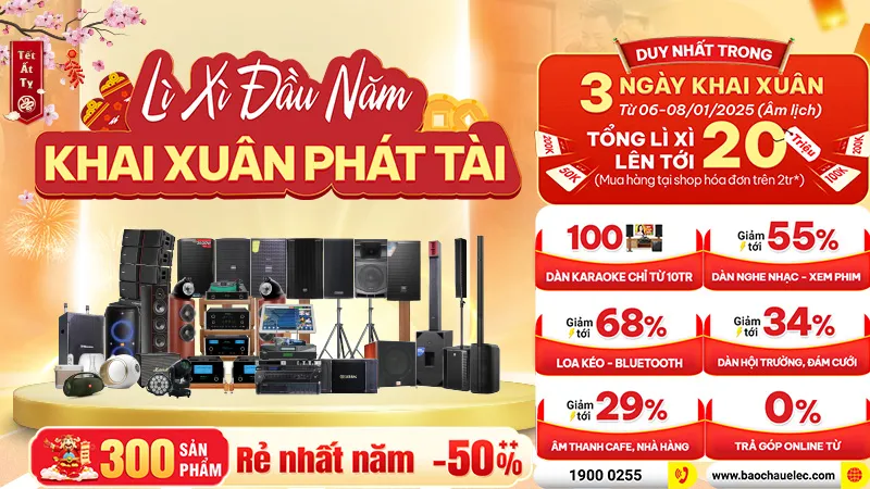 Lì Xì Đầu Năm – Khai Xuân Phát Tài – Tổng Lì Xì Lên Tới 20Tr Chỉ 3 Ngày Duy Nhất