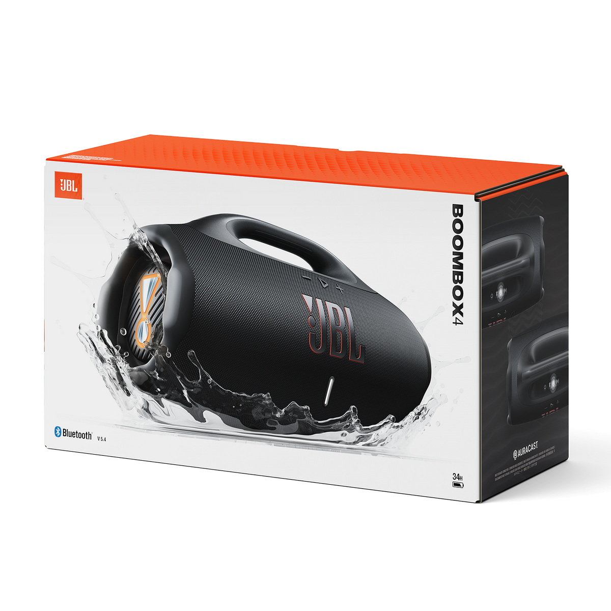 Loa JBL Boombox 4 (210 RMS, Bluetooth 5.4, Pin 34h) - Hình 1
