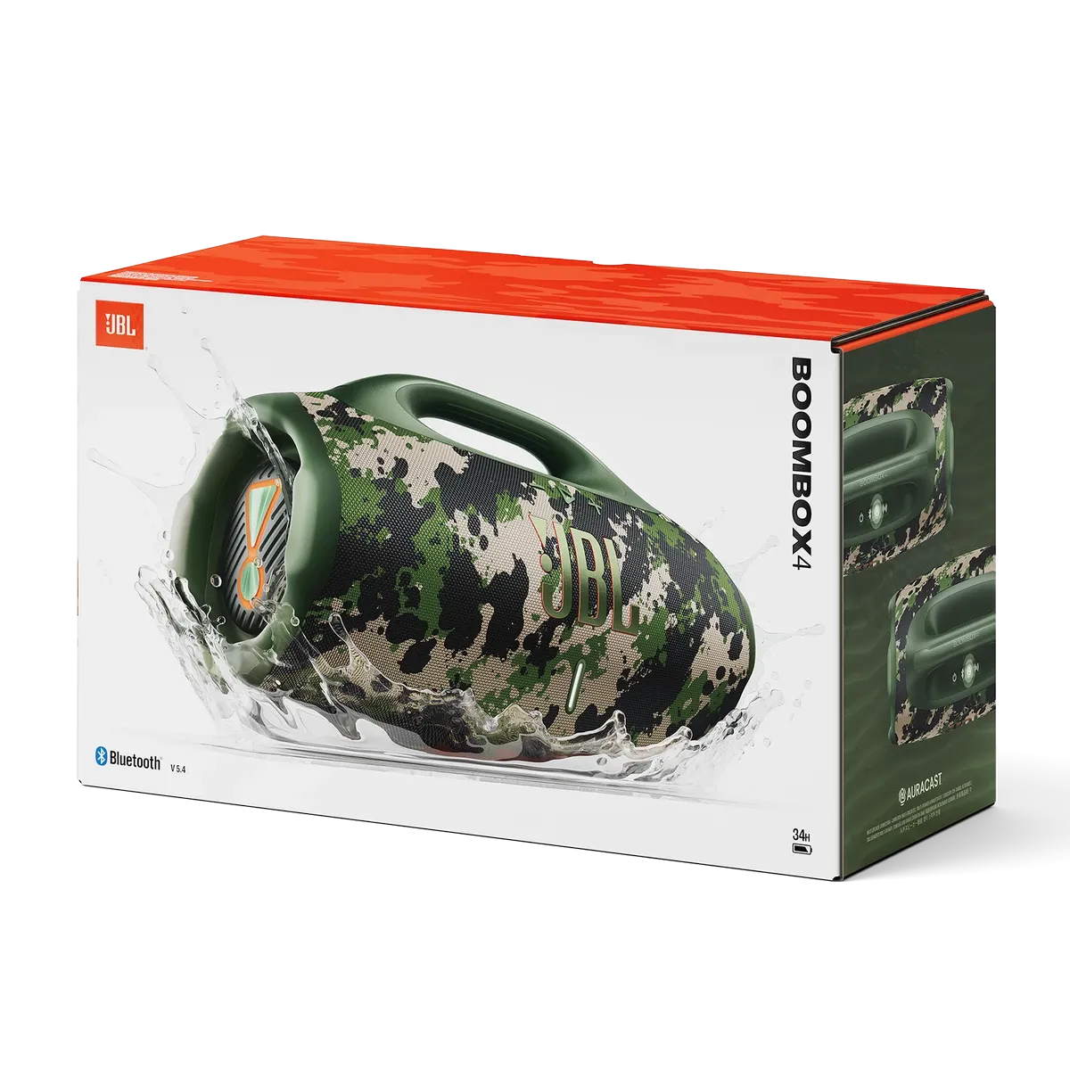 Loa JBL Boombox 4 (210 RMS, Bluetooth 5.4, Pin 34h) - Hình 3