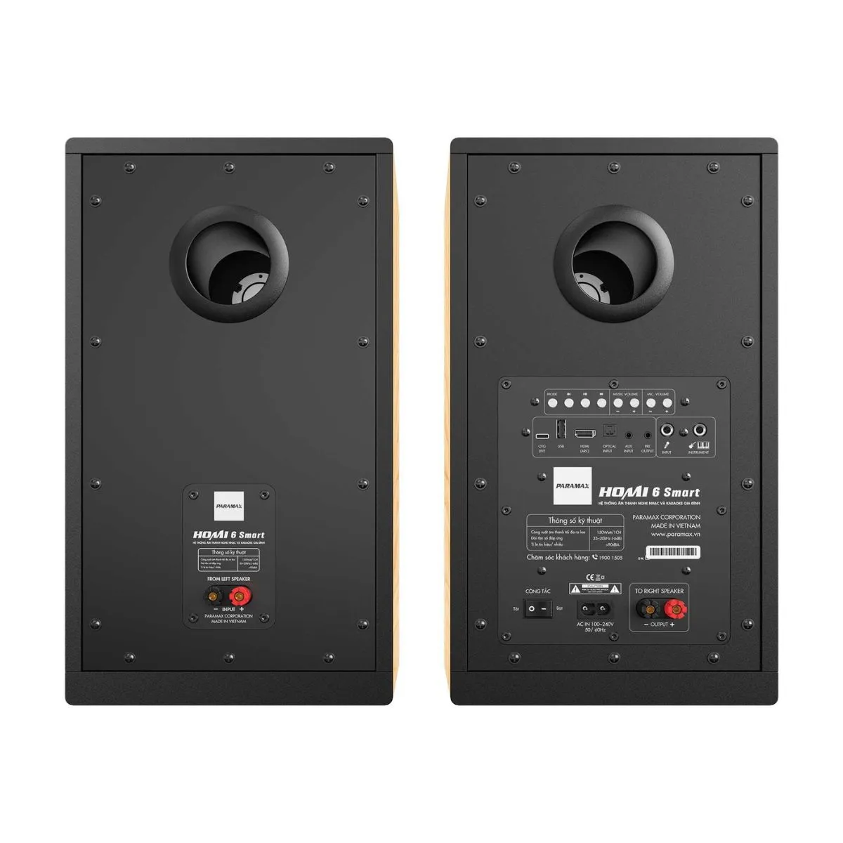 Bộ loa karaoke và nghe nhạc Paramax HOMI 6 Smart