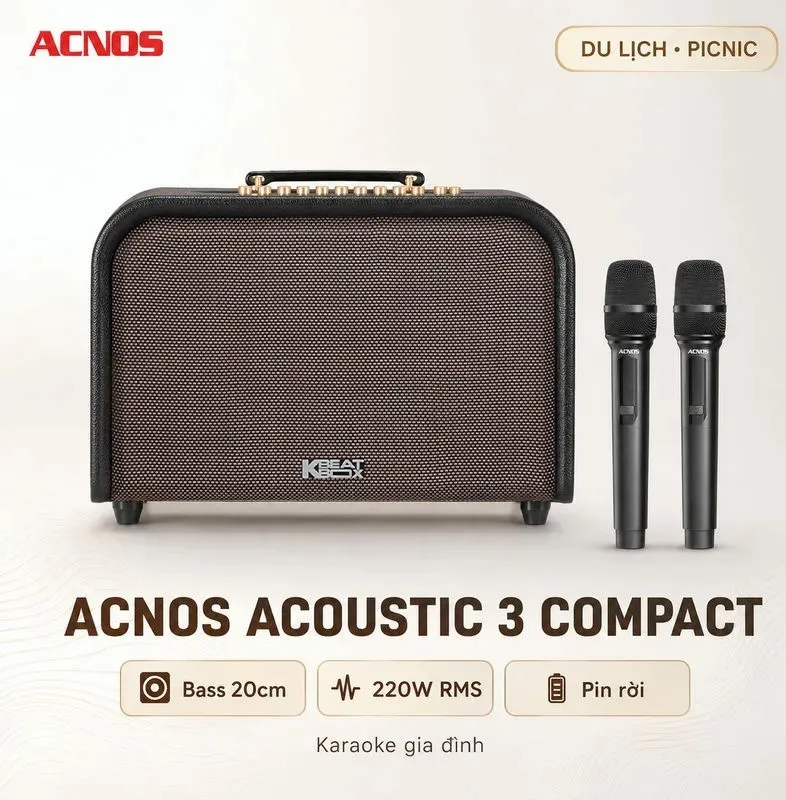 Loa Acnos Acoustic 3 Compact