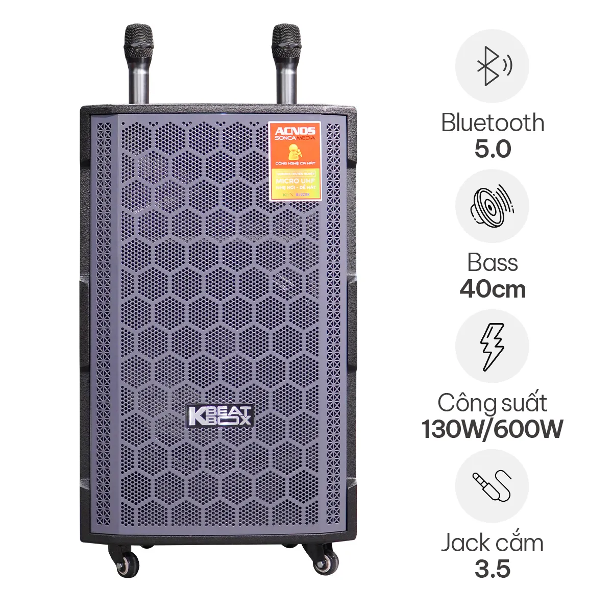 Loa kéo Acnos CB393G