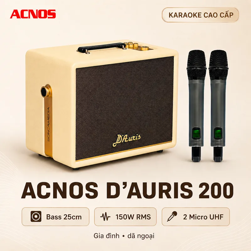 Loa Acnos D Auris 200