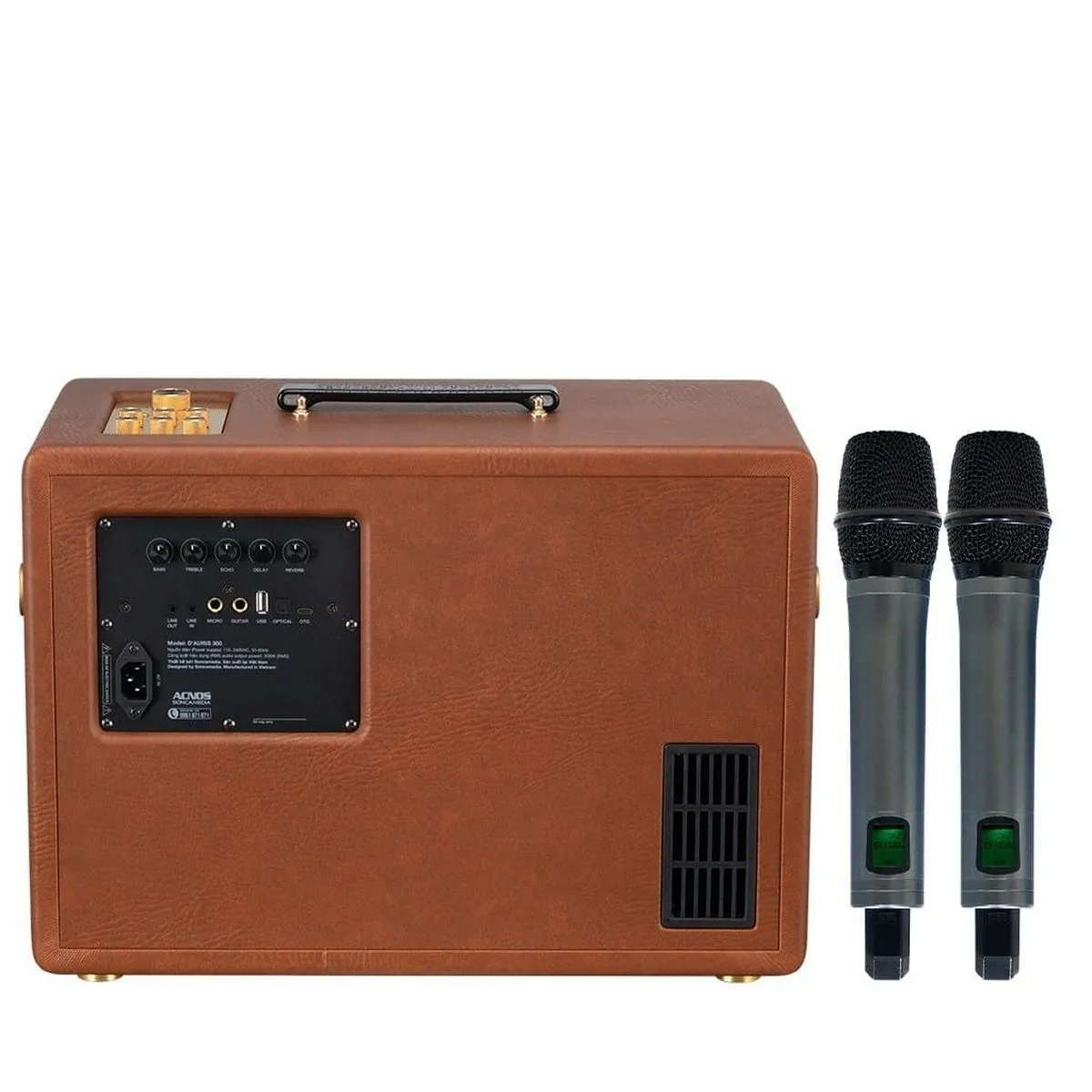 Loa Acnos D’Auris 300 (Bass 25cm, 200W/800W, Kèm 2 micro) - Hình 1