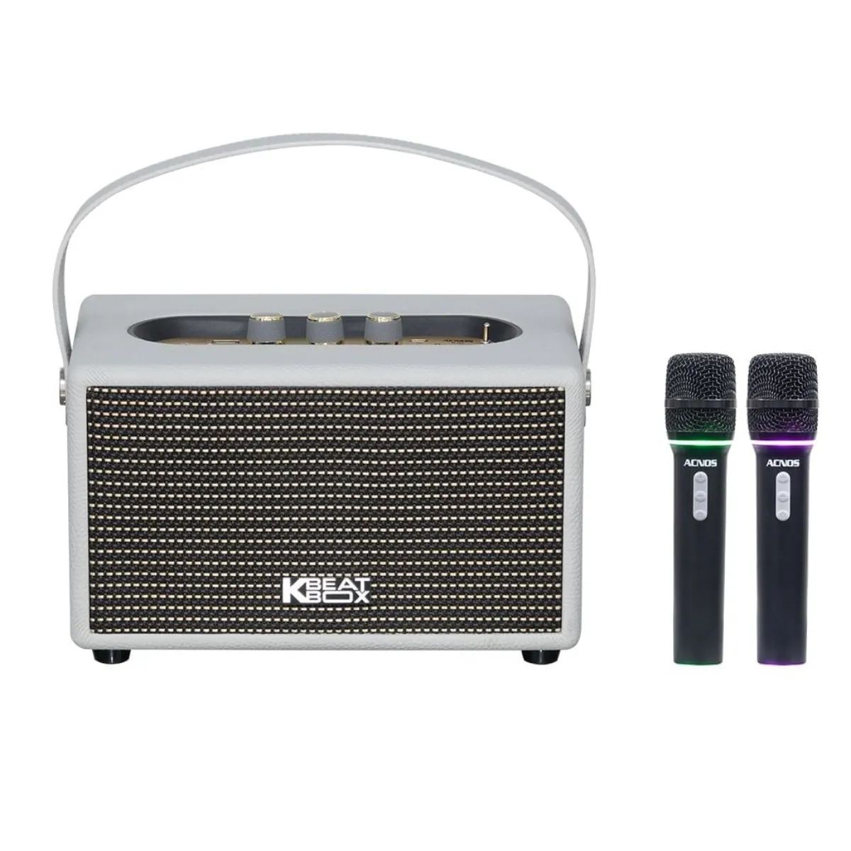 Loa xách tay Acnos S30 (New 2026, 120W, Bluetooth 5.0, Kèm 2 tay micro) - Hình 1