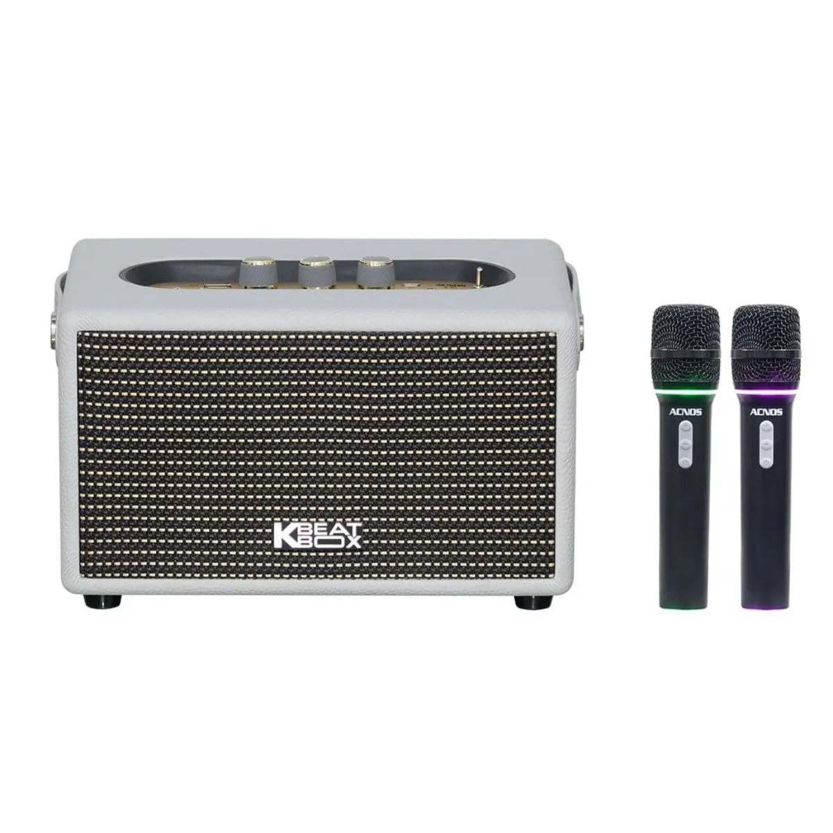 Loa xách tay Acnos S30 (New 2026, 120W, Bluetooth 5.0, Kèm 2 tay micro) - Hình 1