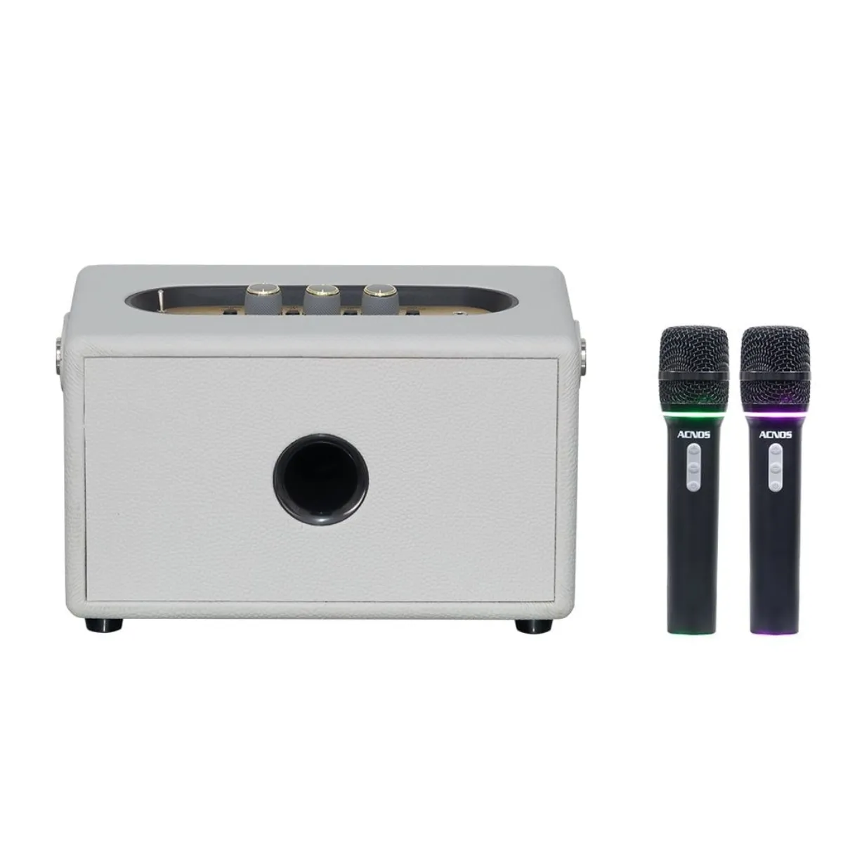 Loa xách tay Acnos S30 (New 2026, 120W, Bluetooth 5.0, Kèm 2 tay micro) - Hình 1