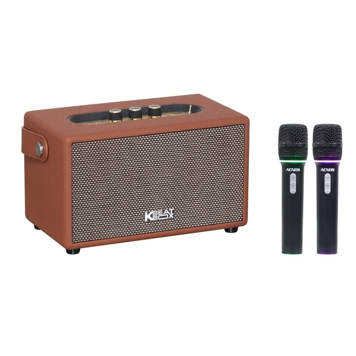 Loa xách tay Acnos S30 (New 2026, 120W, Bluetooth 5.0, Kèm 2 tay micro) - Hình 2