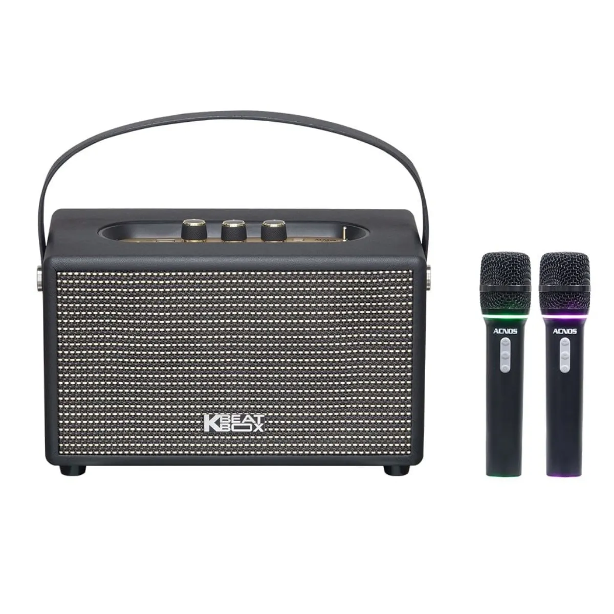 Loa xách tay Acnos S30 (New 2026, 120W, Bluetooth 5.0, Kèm 2 tay micro) - Hình 3