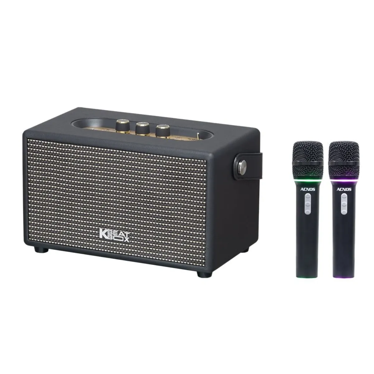 Loa xách tay Acnos S30 (New 2026, 120W, Bluetooth 5.0, Kèm 2 tay micro) - Hình 3