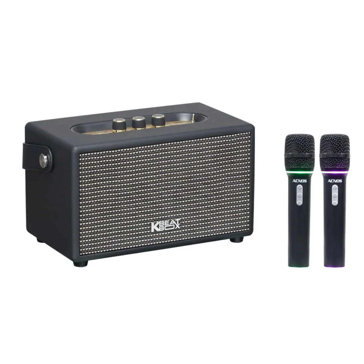 Loa xách tay Acnos S30 (New 2026, 120W, Bluetooth 5.0, Kèm 2 tay micro) - Hình 3