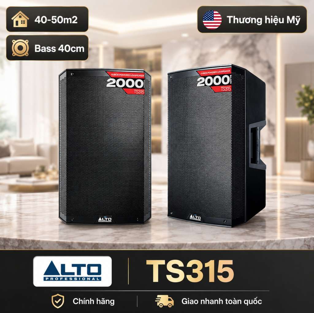 Loa Alto TS315 (active, bass 40cm)