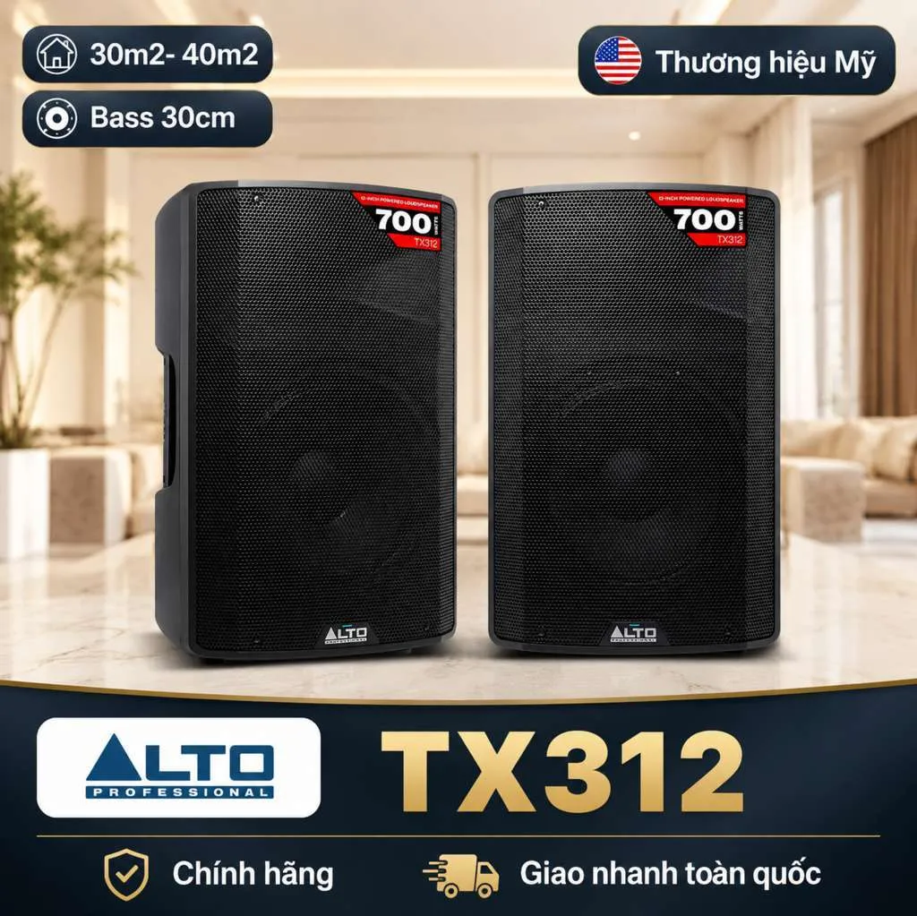 Loa Alto TX312 (Active, bass 30cm)