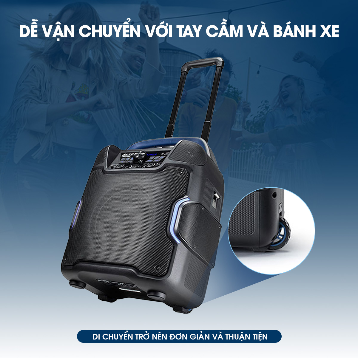 Loa K&eacute;o Di Động (X&aacute;ch Tay) Alto Uber FX2