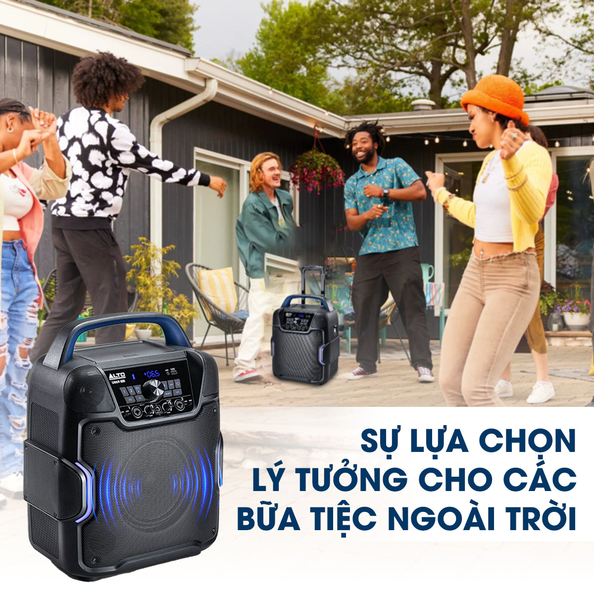 Loa K&eacute;o Di Động (X&aacute;ch Tay) Alto Uber FX2