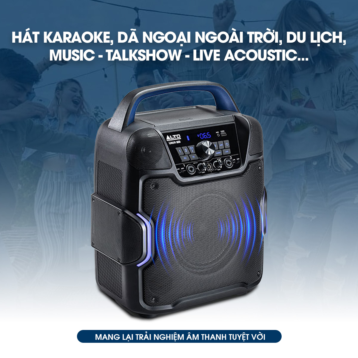 Loa K&eacute;o Di Động (X&aacute;ch Tay) Alto Uber FX2