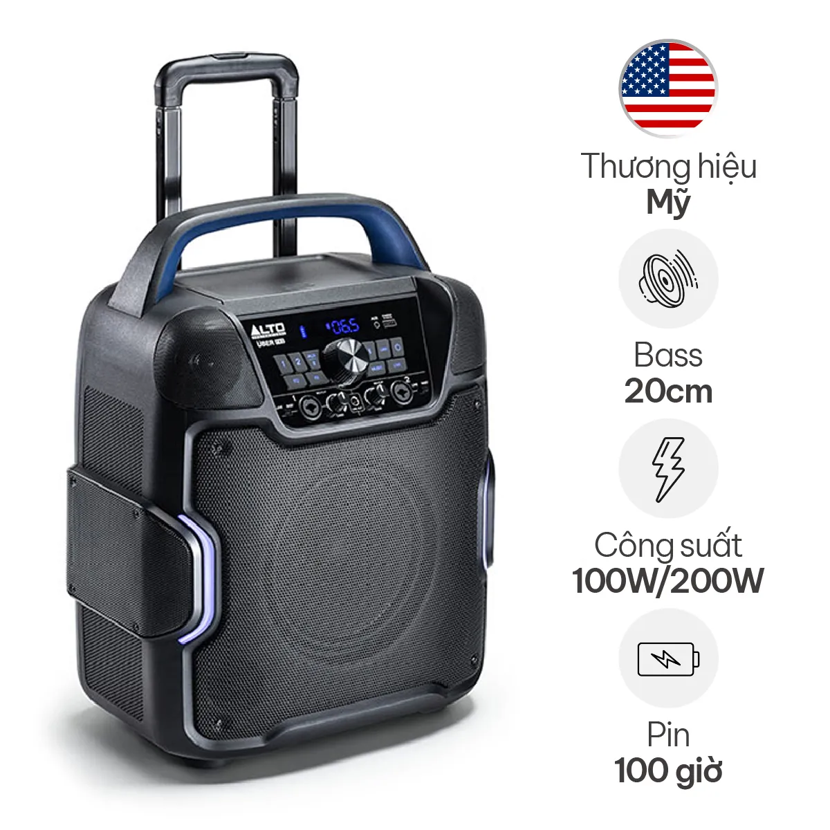 Loa Kéo Di Động (Xách Tay) Alto Uber FX2