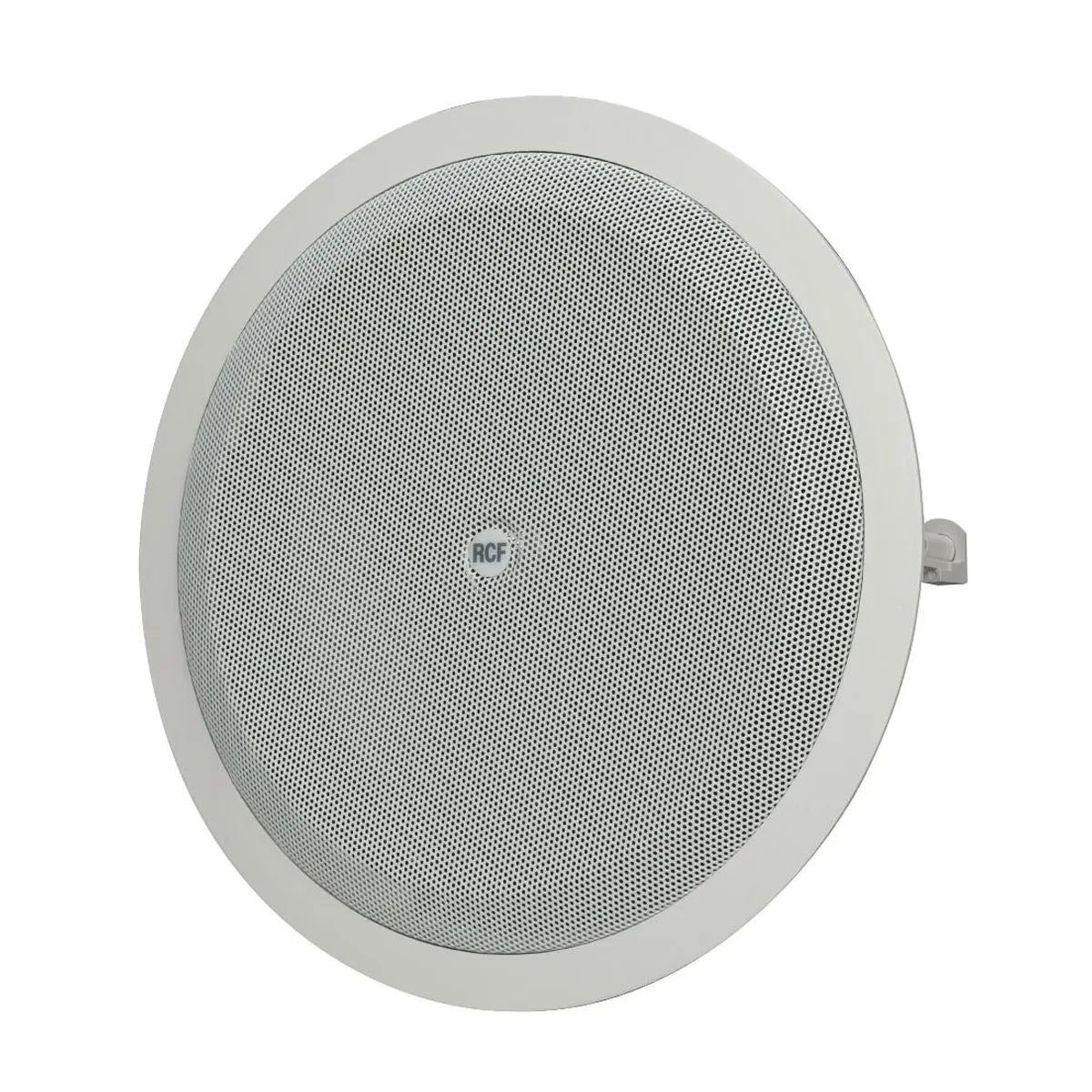 Loa âm trần RCF PL 8Xan tỏa đều trong không gian. - Chứng nhận IP44 bảo vệ khỏi nước và hơi ẩm, thích hợp cho lắp đặt ngoài trời. - Công suất RMS 20W, cực đại lên tới 80W âm thanh bao phủ không gian rộng. Loa âm trần RCF PL 8X là một dòng loa đồng trục 2 đường tiếng, mang đến âm thanh chi tiết, sống động và sắc nét trên mọi dải tần số. Với khả năng hoạt động mạnh mẽ trong nhiều không gian khác nhau, dòng loa này ngày càng được ưa chuộng cho các ứng dụng phát nhạc nền, âm thanh công cộng,… Tổng quan thiết kế Loa âm trần RCF PL 8X Loa âm trần RCF PL 8X sở hữu thiết kế hình tròn thanh lịch với viền loa được làm từ nhựa ABS có độ cứng cao. Mặt trước được trang bị một tấm ê căng thép sơn tĩnh điện, không chỉ đảm bảo an toàn điện mà còn tăng khả năng tản nhiệt, góp phần gia tăng tuổi thọ cho sản phẩm. Với kích thước gọn gàng 88mm x 247mm và trọng lượng chỉ 1.23kg, loa dễ dàng lắp đặt và di chuyển, phù hợp cho nhiều không gian khác nhau. Thiết kế thông minh với các nút cài giúp người dùng dễ dàng lắp đặt mà không cần kỹ năng đặc biệt. Màu trắng – đen chủ đạo của loa mang đến vẻ đẹp đơn giản nhưng sang trọng, giúp hòa quyện hoàn hảo với các kiến trúc nội thất, làm tăng tính thẩm mỹ cho không gian lắp đặt. Đánh giá chất lượng Loa âm trần RCF PL 8X Cấu trúc củ loa Loa âm trần RCF PL 8X được trang bị một củ bass 20cm và loa tweeter dạng vòm 2.54cm, cho phép tái tạo âm thanh 2 đường tiếng với hiệu suất vượt trội. Cấu trúc này giúp loa cung cấp âm thanh rõ ràng và sắc nét, phù hợp với nhiều loại hình âm nhạc và giọng nói. Công suất 20W – cực đại 80W Với công suất RMS 20W và công suất cực đại lên tới 80W, loa có khả năng bao phủ âm thanh trong không gian rộng lớn khiến nó trở thành lựa chọn lý tưởng cho các sự kiện lớn và không gian hội họp. Dải tần đáp ứng rộng Loa có dải tần từ 60Hz đến 20kHz, mang lại âm thanh mượt mà và chi tiết. Âm bass sâu, trung tự nhiên và treble sáng giúp phản hồi tần số trung thực nhất, đảm bảo trải nghiệm âm thanh tốt nhất cho người nghe. Độ nhạy và góc phủ âm Với độ nhạy 93dB và góc phủ âm 80°, loa âm trần RCF PL 8X có khả năng lan tỏa âm thanh đồng đều trong không gian, đảm bảo mọi vị trí đều nhận được âm thanh chất lượng cao. Điều này tạo ra một trải nghiệm âm thanh đồng nhất và dễ dàng kết nối cảm xúc với khán giả. Tiêu chuẩn bảo vệ IP44 Loa âm trần RCF PL 8X đạt tiêu chuẩn IP44, cho phép lắp đặt ở những khu vực có độ ẩm và nước mà không bị ảnh hưởng rất thích hợp cho các không gian ngoài trời hoặc những khu vực dễ bị ẩm ướt. Ứng dụng đa dạng Loa âm trần RCF PL 8X ngày càng được ưa chuộng trong nhiều ứng dụng âm thanh như: hệ thống âm thanh phòng họp, hội nghị, âm thanh quán cafe, nhà hàng – spa, làm loa vệ tinh cho các hệ thống âm thanh sân khấu, hội trường,… Loa âm trần RCF PL 8X xứng đáng là sự lựa chọn hàng đầu cho các ứng dụng âm thanh chuyên nghiệp và thương mại. Liên hệ Bảo Châu Elec để được tư vấn chi tiết về sản phẩm. Xem thêm Sản phẩm chưa có đánh giá, hãy trở thành người đầu tiên đánh giá sản phẩm này! Viết đánh giá Loa âm trần RCF PL 8X
