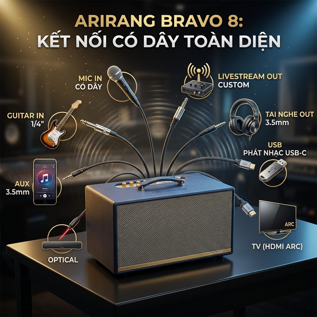 Loa Ariang Bravo 8