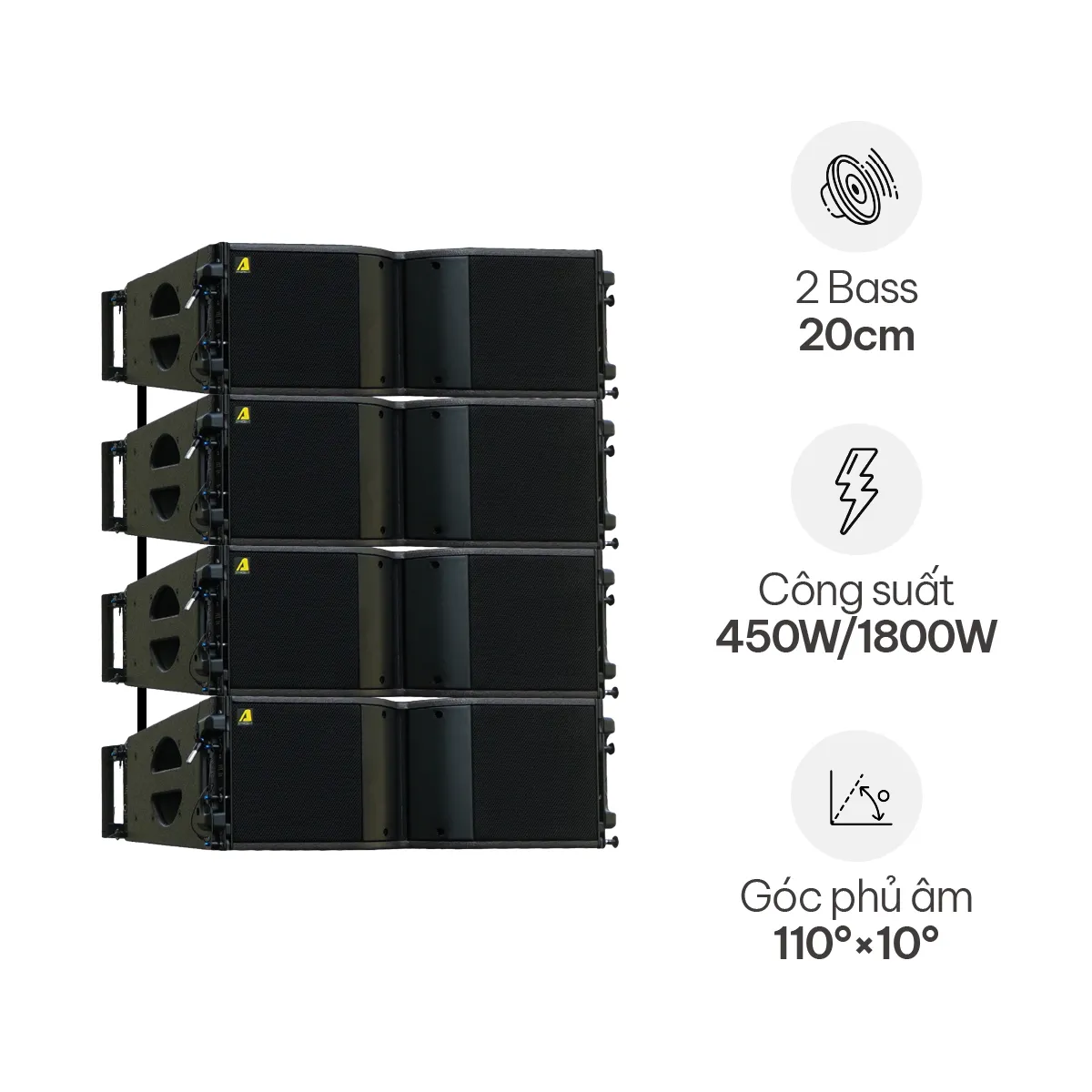 Loa array Actpro KR208F
