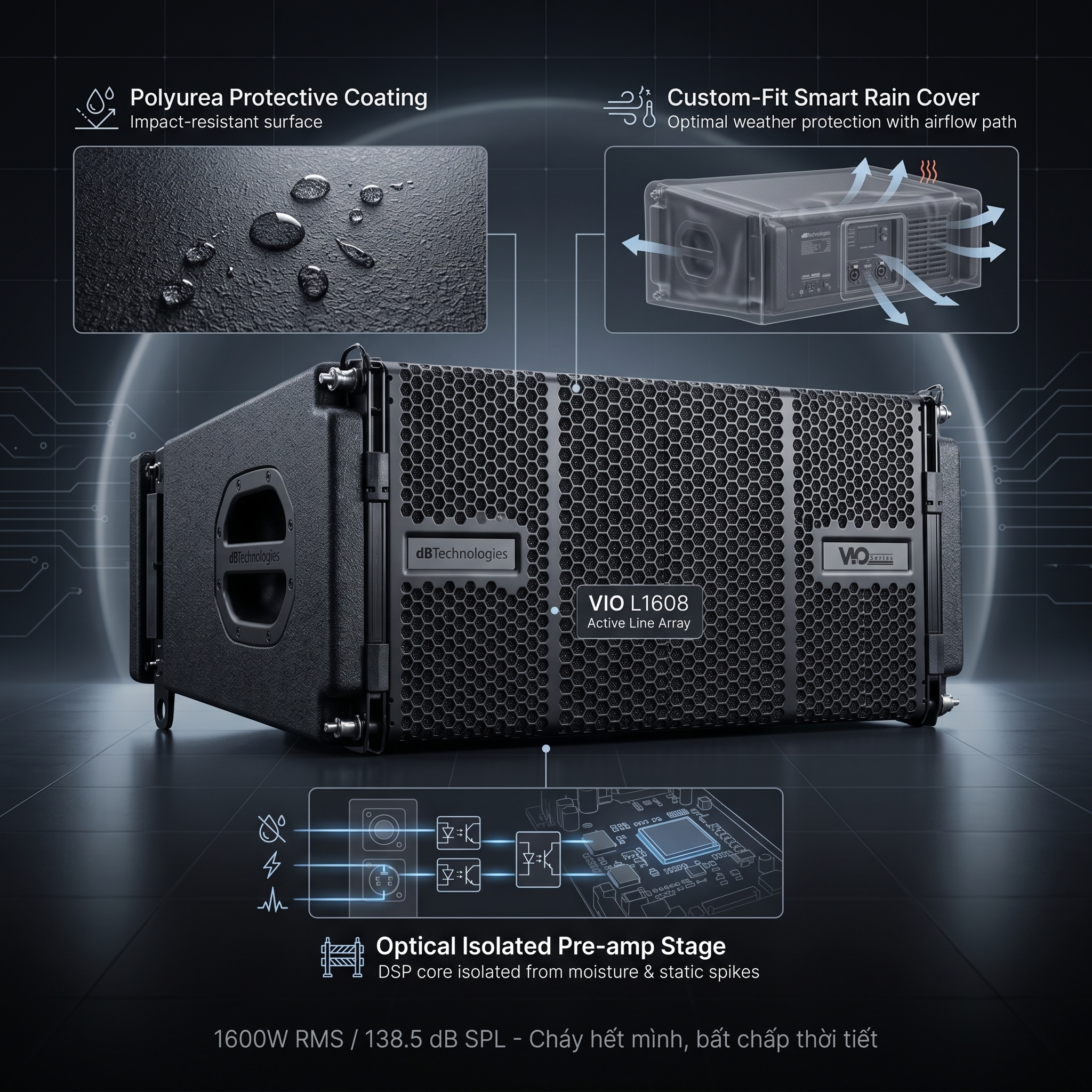 Loa line array dBTechnologies VIO L1608