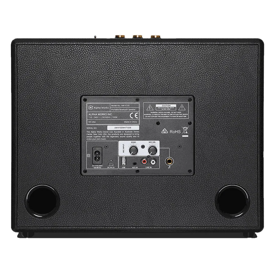 Loa Alpha Works Classic V80 Black-4
