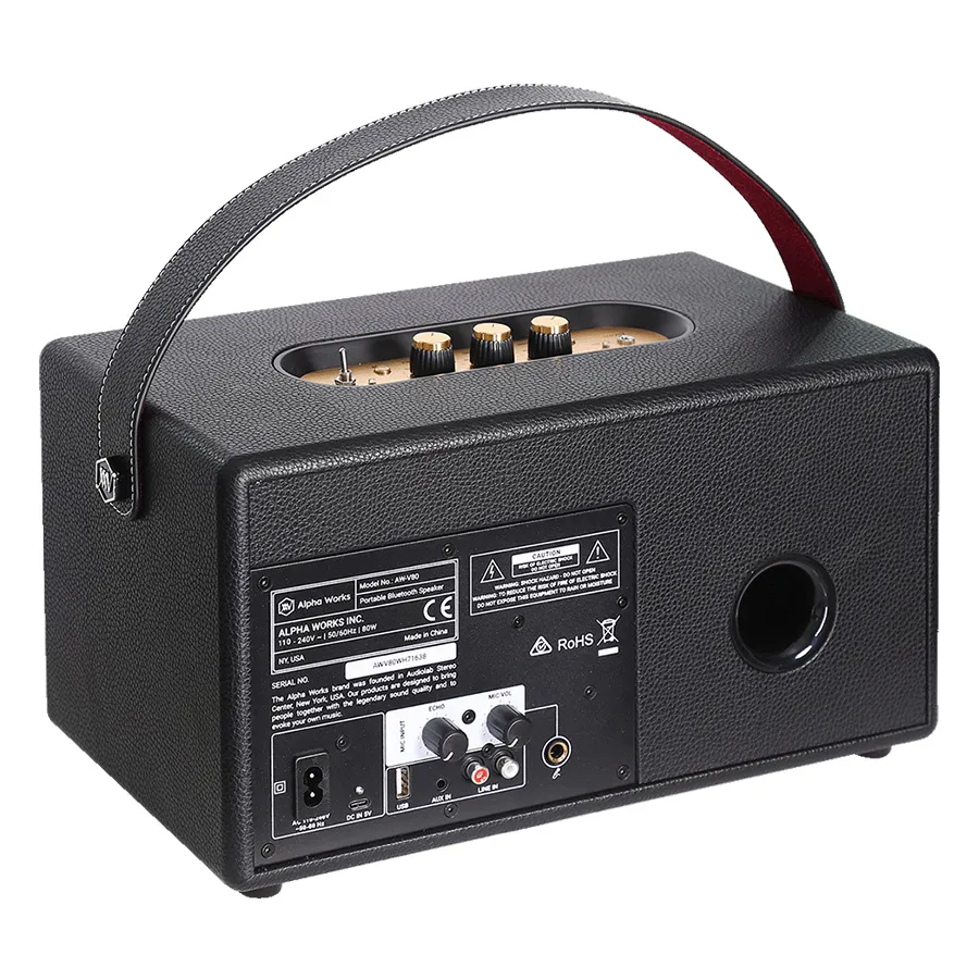 Loa Alpha Works Classic V80 Black-2