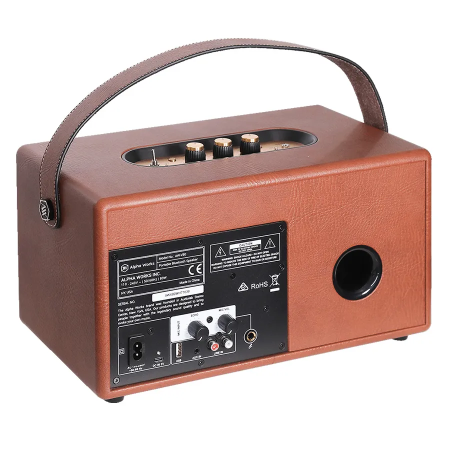 Loa Alpha Works Classic V80 Brown-2