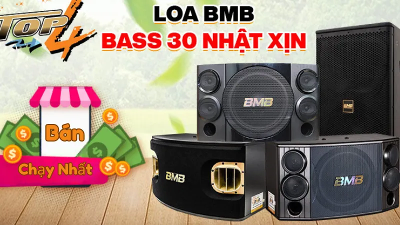 Top 4 Loa BMB bass 30 Nhật bán chạy hiện nay