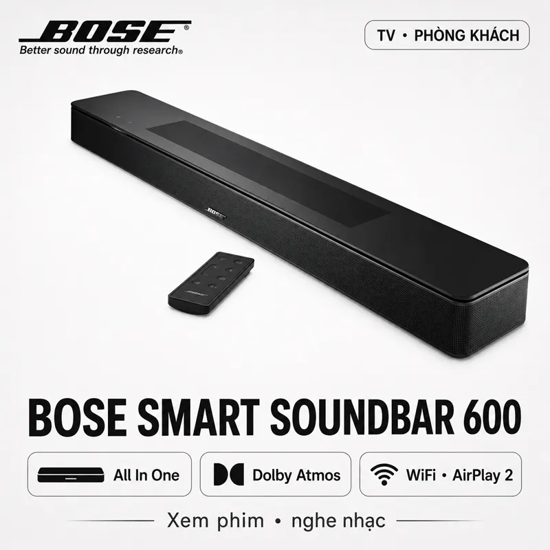 Loa Bose Smart Soundbar 600