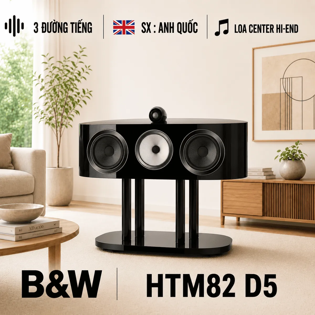 Loa B&W HTM82 D5 (Center)