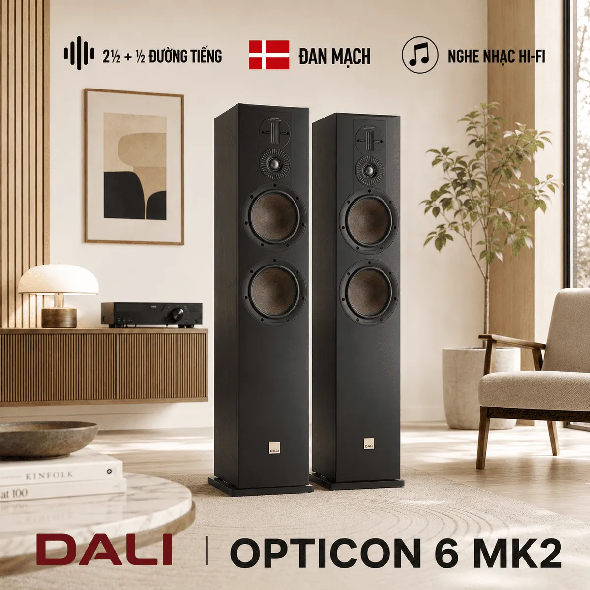loa DALI Opticon 6 MK2