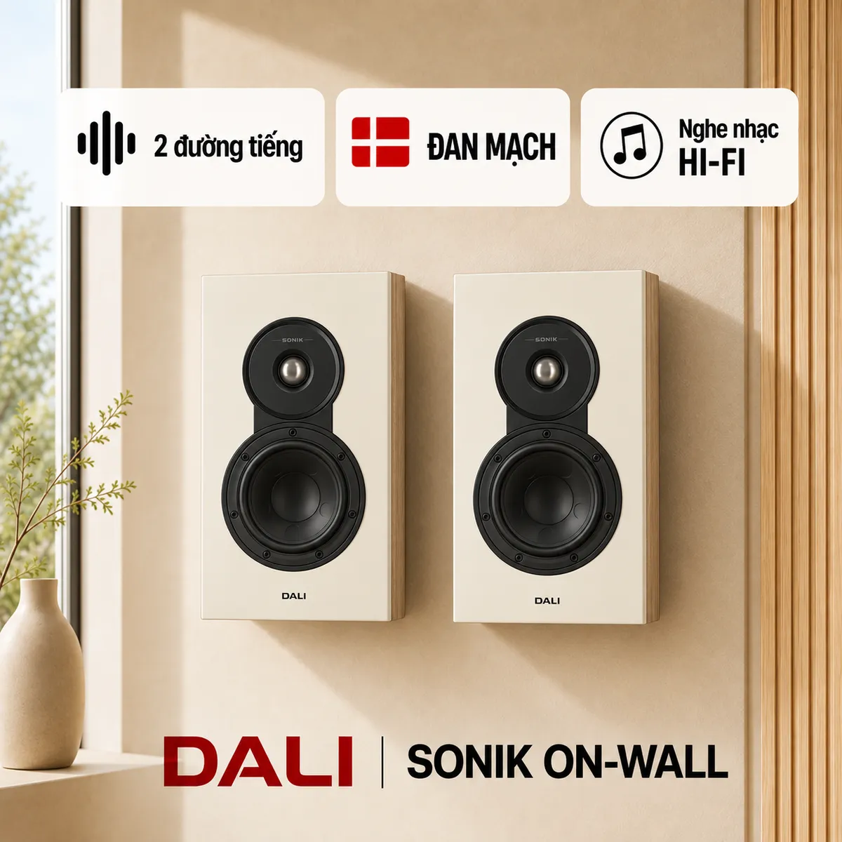 Loa Treo Tường Dali SONIK ON-WALL