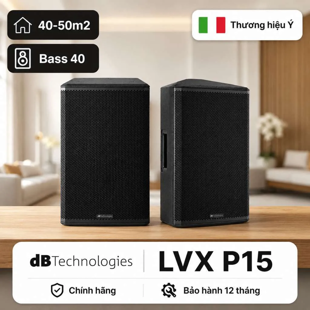 Loa dBTechnologies LVX P15 (Bass 40cm, 800W, Passive)
