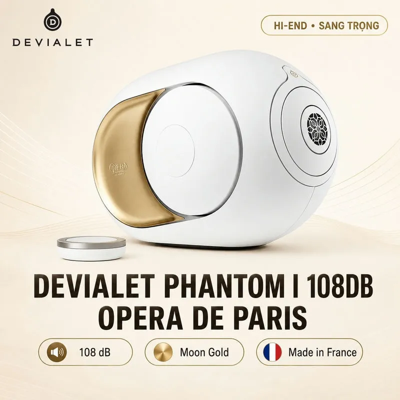 Loa Devialet Phantom Ultimate 108dB Opera de Paris