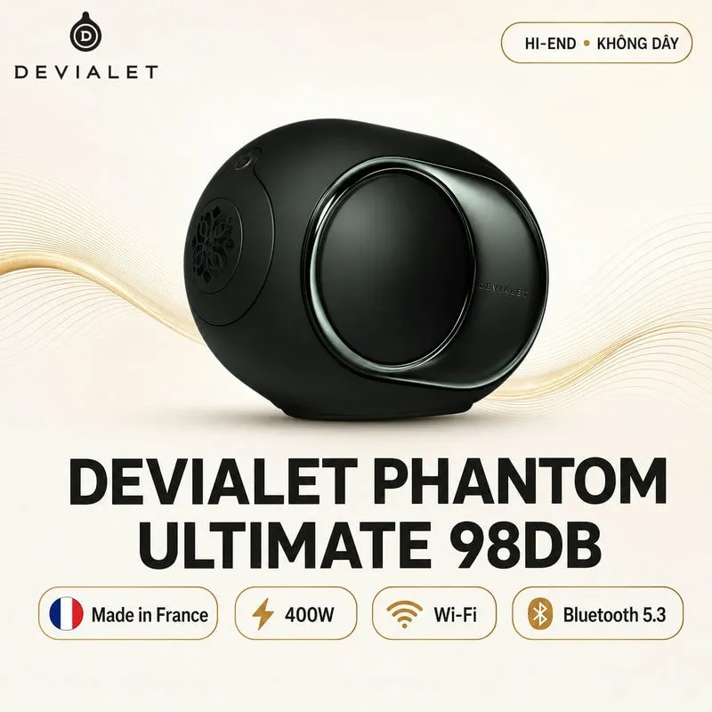 Loa DEVIALET Phantom Ultimate 98dB