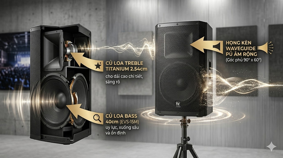 Loa Electro Voice ELX200-15P