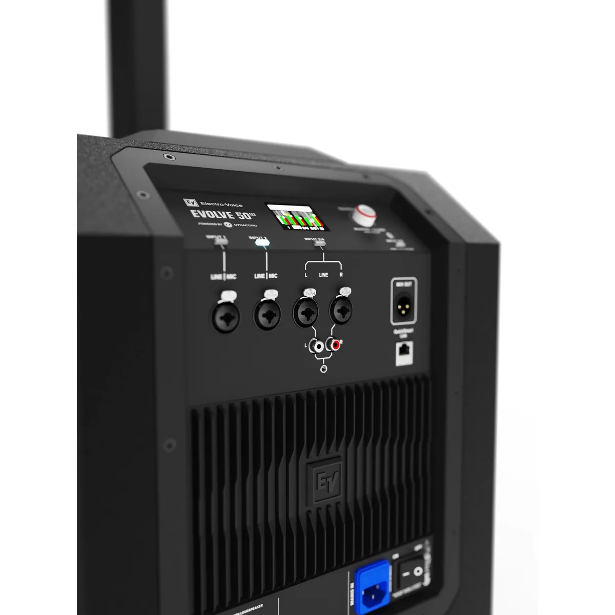 Loa Electro Voice Evolve 50 G2 - black amp closeup2