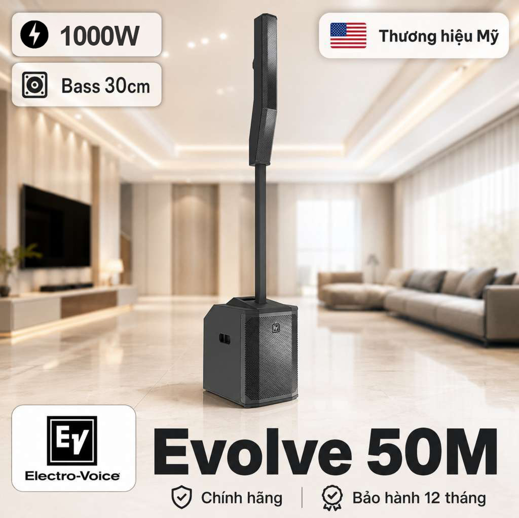 Loa Electro Voice Evolve 50M (Loa Column Array, 1000W)