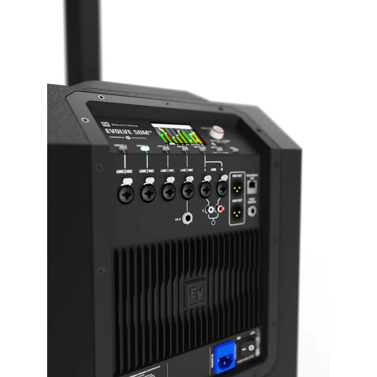 Loa Electro Voice Evolve 50M G2 - black amp closeup2