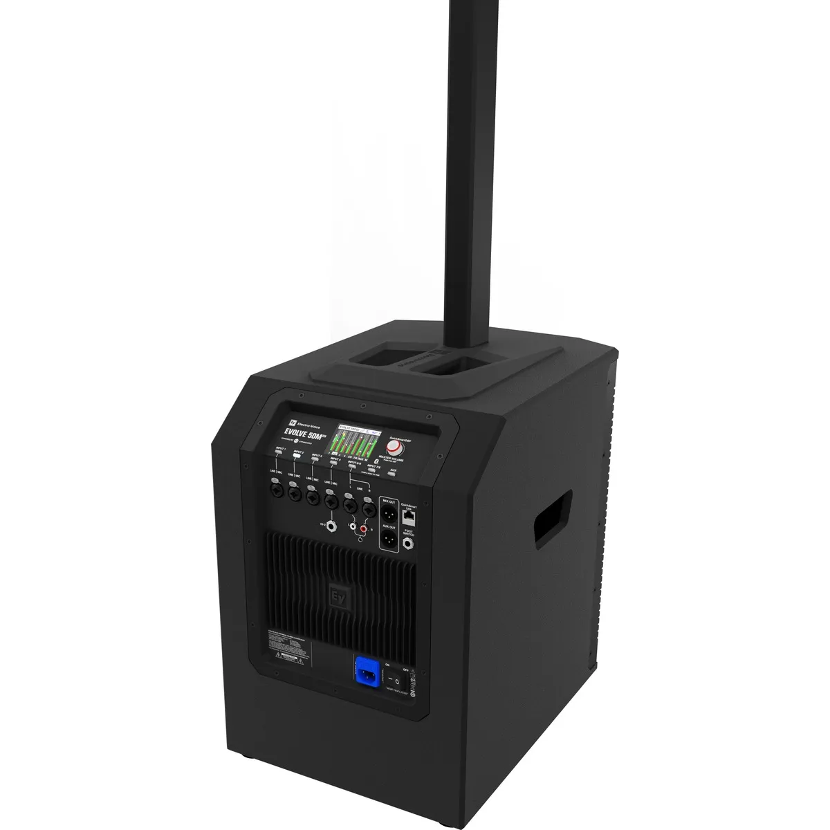 Loa Electro Voice Evolve 50M G2 - black inputs angled