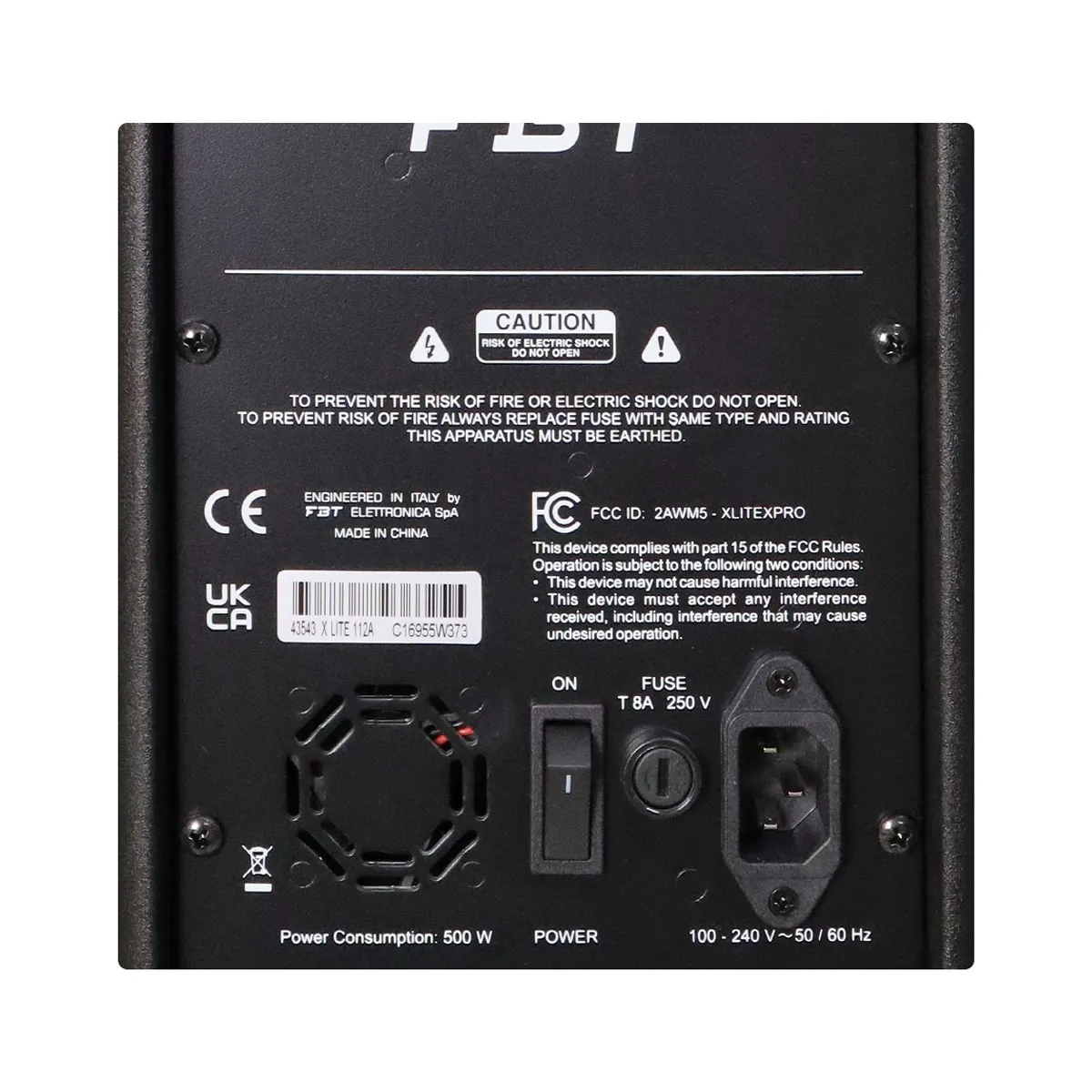 Loa FBT X-LITE 112A