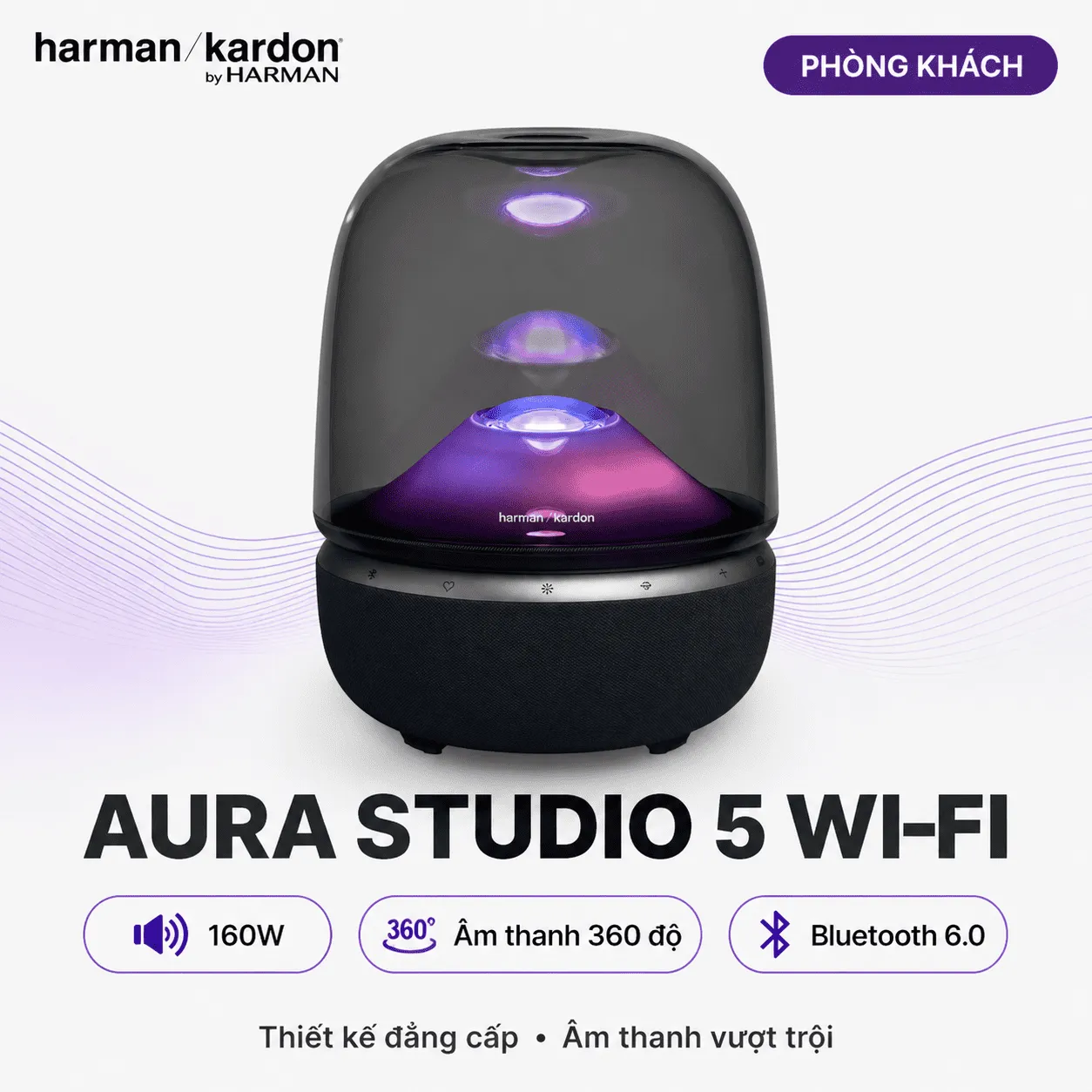Loa Harman Kardon Aura Studio 5 Wi-fi