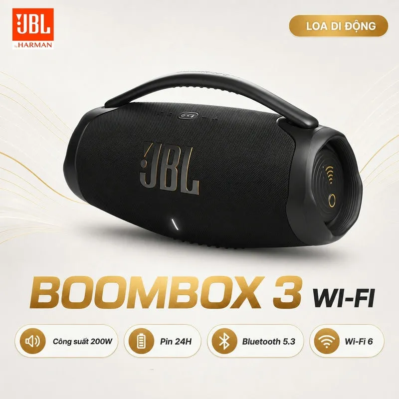 Loa JBL Boombox 3 Wi-Fi