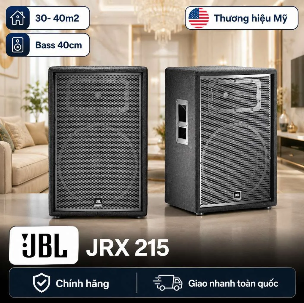 Loa JBL JRX 215 (Bass 40cm, 250W/1000W)