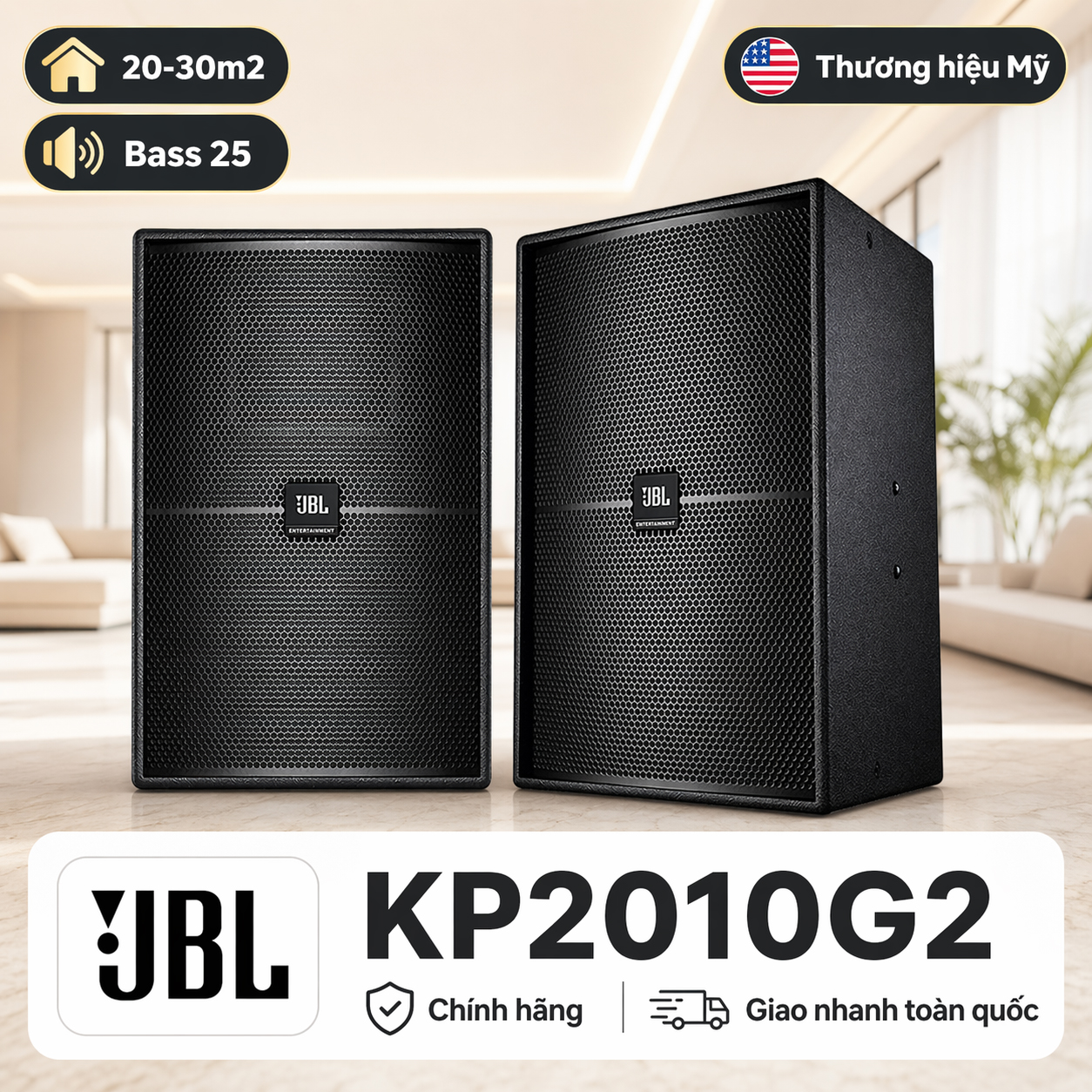 Loa JBL KP2010G2 (Full bass 25)