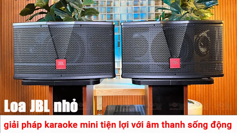 Loa JBL nhỏ - giải pháp karaoke mini tiện lợi với âm thanh sống động