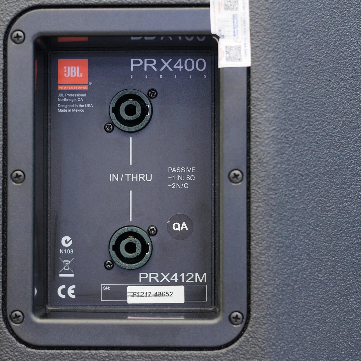 Loa JBL PRX 412M